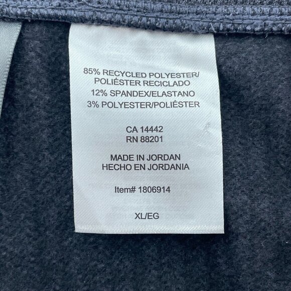 Mondetta Herringbone Straight Leg Pants XL Recycled Polyester Blend NWT 2572 - Picture 4 of 11